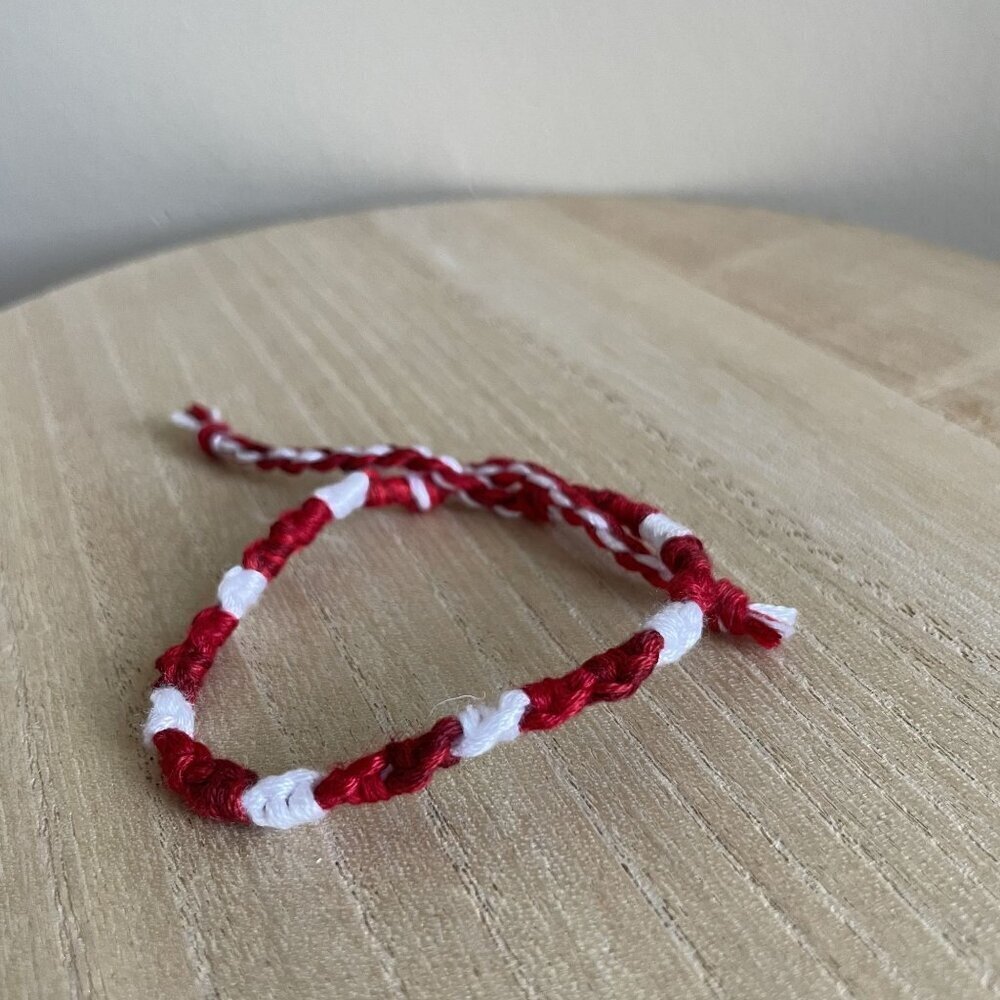 Laney Bracelet, anklet, trendy, comfortable, tie, embroidery thread, woven, gift